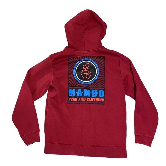 Vintage Mambo Surf Brand Full Zip Hoodie Size XL Mens Fear And Clothing - Picture 4 of 8